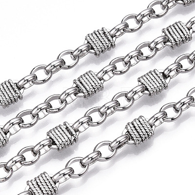Brass Twist Knot Lock Link Chains CHC-T016-17P-1