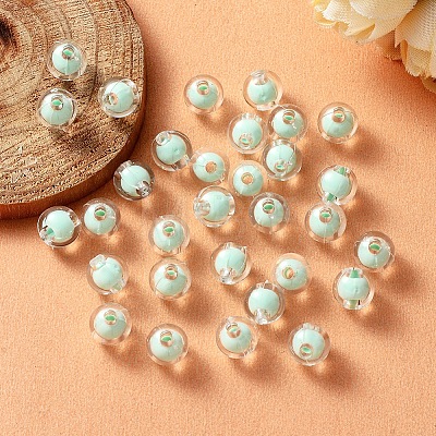 Transparent Acrylic Beads TACR-YW0001-03C-1