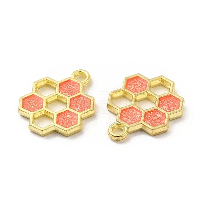 Alloy Enamel Pendants ENAM-J650-06G-04-1