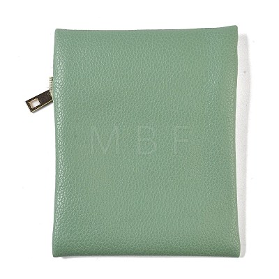 Imitation Leather Jewelry Storage Zipper Bags ABAG-G016-01C-1