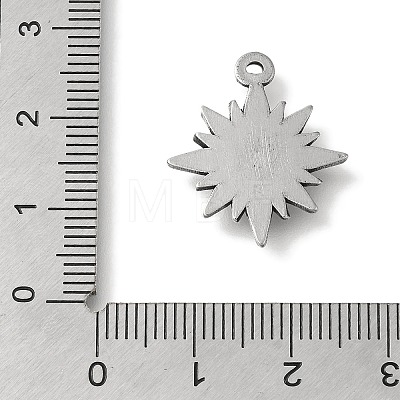 Anti-Tarnish 304 Stainless Steel Pendants STAS-Z092-01AS--08-1