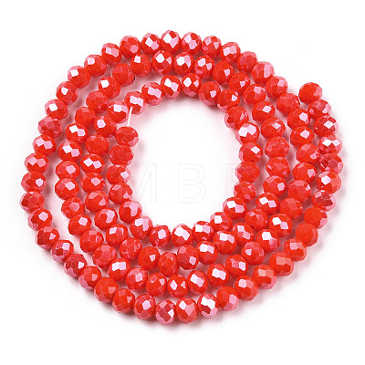 Electroplate Glass Beads Strands LS-EGLA-A034-P8mm-A10-1