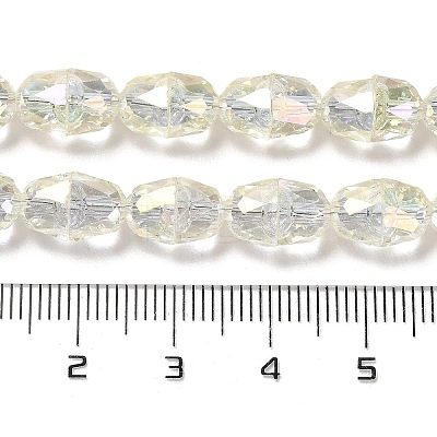 Transparent Glass Beads Strands EGLA-D030-03A-1
