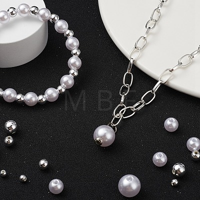 461Pcs Round Beads Kit for DIY Bracelet Making DIY-YW0004-45S-1