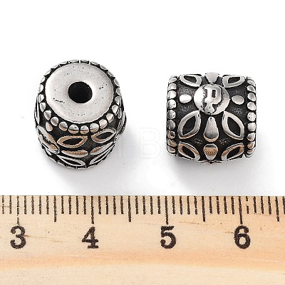 304 Stainless Steel Beads STAS-M057-32AS-1