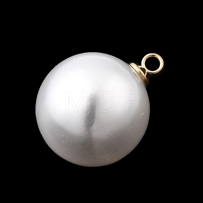 ABS Plastic Imitation Pearl Pendants FIND-H052-01I-04KCG-1
