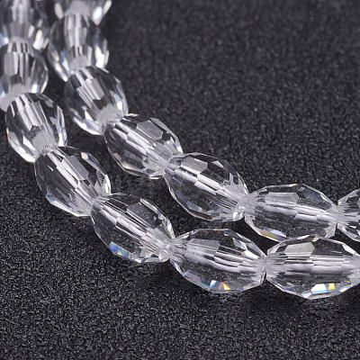 Glass Beads Strands GC891Y-14-1