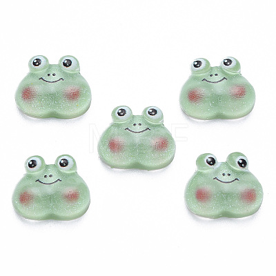 Translucent Resin Decoden Cabochons X-CRES-N030-018-1