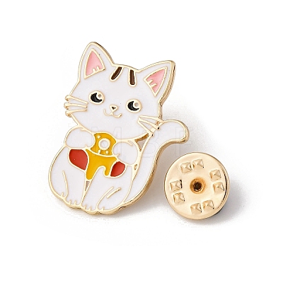 Cat Enamel Pins JEWB-D300-05KCG-01-1