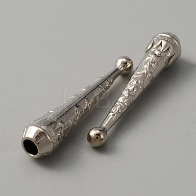 Alloy Cord Ends FIND-WH0110-363C-1