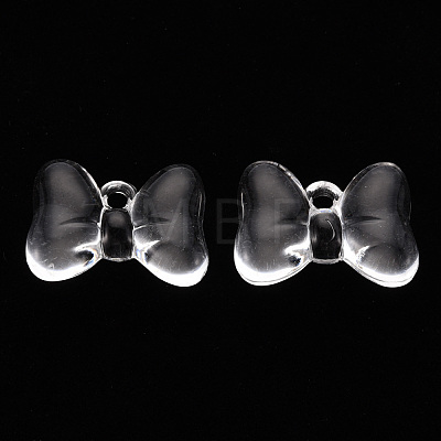Transparent Acrylic Pendants TACR-T024-02BB-205-1