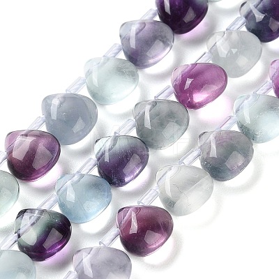 Natural Fluorite Beads Strands G-G116-A01-01-1