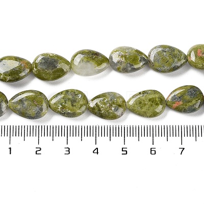 Natural Unakite Beads Strands G-K357-A12-01-1