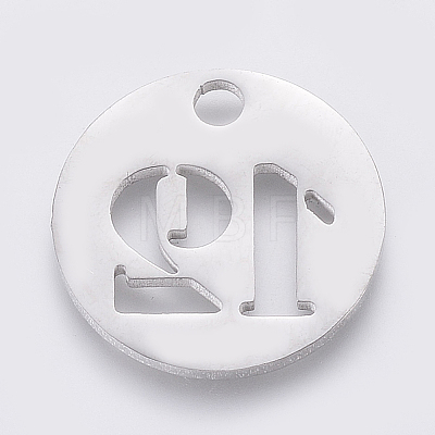 Non-Tarnish 304 Stainless Steel Pendants X-STAS-F233-12-P-1