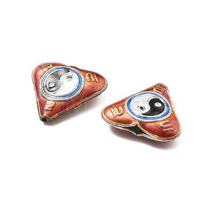 Handmade Cloisonne Beads CLB-Q002-02E-1