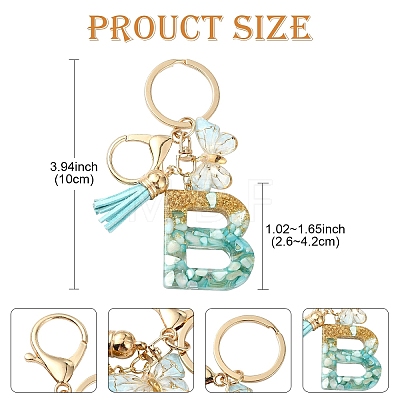 Resin & Acrylic Keychain KEYC-YW00132-01-1
