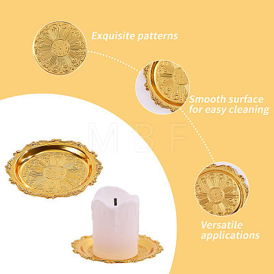 Iron Jewelry Display Plates AJEW-WH0410-259B-01-1
