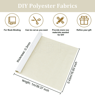Olycraft 1Pc DIY Polyester Fabrics DIY-OC0011-35C-1