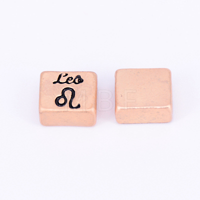 Alloy Enamel Beads ENAM-WH0049-16MG-10-1
