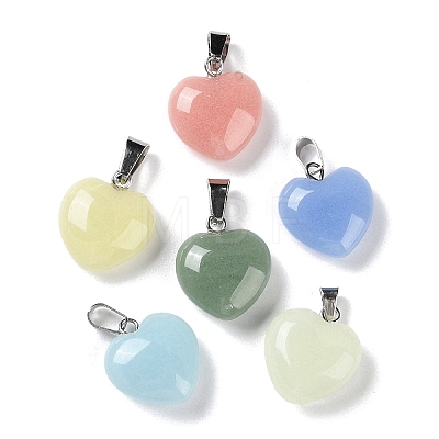 Synthetic Noctilucent Stone/Luminous Stone Pendants G-Z054-05A-1