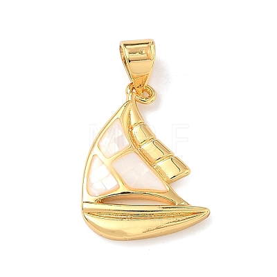 Brass Enamel Pendants KK-H534-04G-01-1