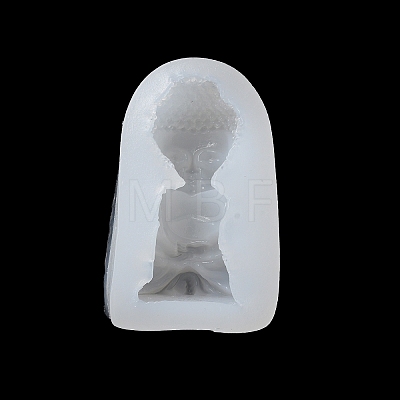 DIY Buddha Figurine Display Silicone Molds X-DIY-F135-02-1