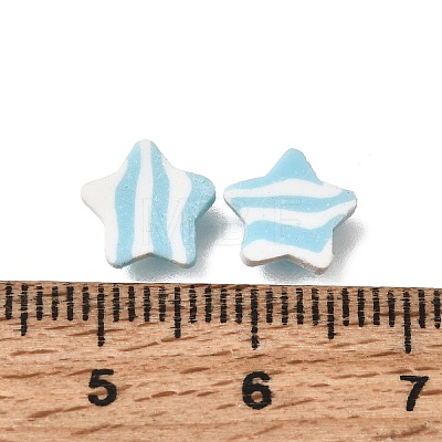 Luminous Handmade Polymer Clay Cabochons PY-CBA5A20-16C-1