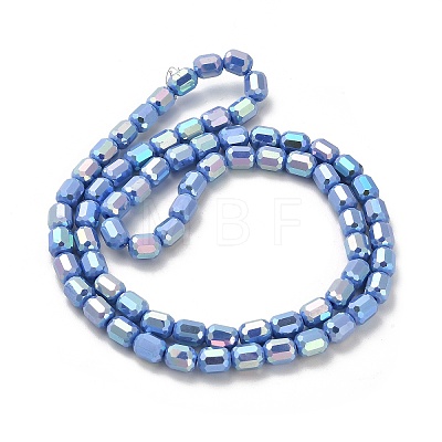 Electroplate Glass Beads Strands EGLA-D030-06F-1