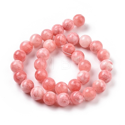 Natural Persian Jade Beads Strands G-D434-6mm-30-1