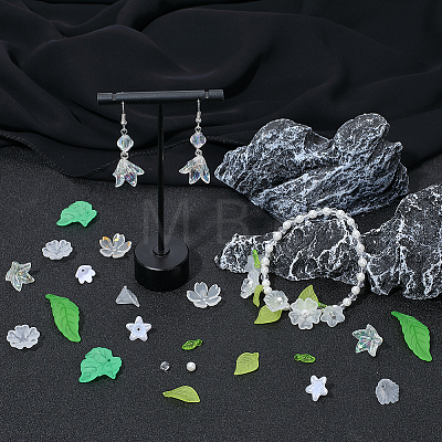 DIY Leaf Flower Findings Kits DIY-PA0001-64A-1