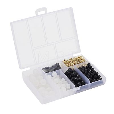 DIY Round Beads Bracelets Making Kit DIY-YW0004-32-1