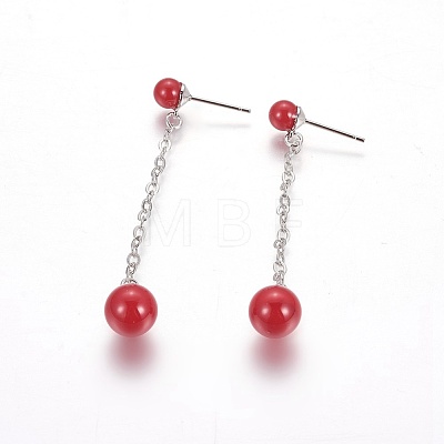 (Jewelry Parties Factory Sale)Brass Pendants and Dangle Earrings Sets SJEW-F189-23A-P-1