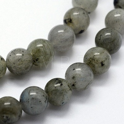 Natural Labradorite Beads Strands G-I199-15-12mm-1
