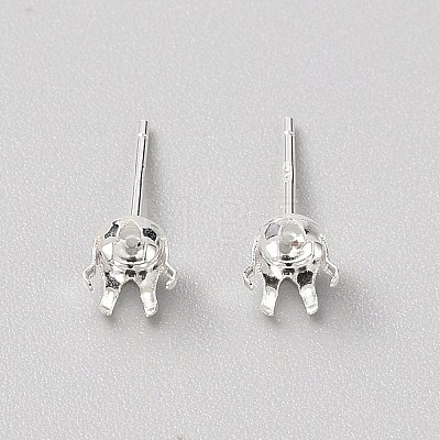 925 Sterling Silver Earrings Findings FIND-WH0152-680C-1