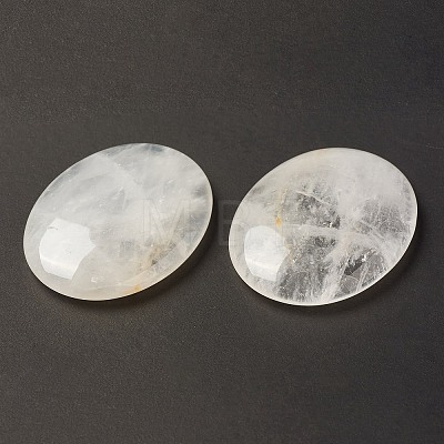 Natural Quartz Crystal Worry Stone for Anxiety Therapy G-B036-01D-1