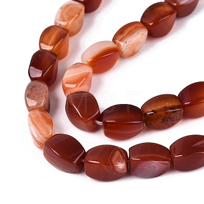 Natural Agate Beads Strands G-Q604-02A-10-1