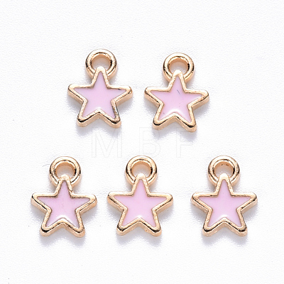 Alloy Enamel Charms X-ENAM-S121-029A-1