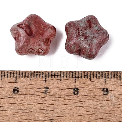 Picasso Opaque Glass Beads SEED-N012-08C-1