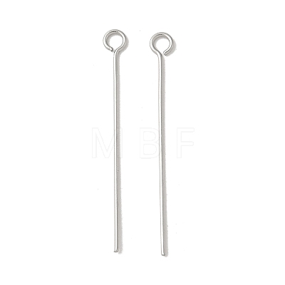 304 Stainless Steel Eye Pins STAS-K293-13P-0.6x30mm-1
