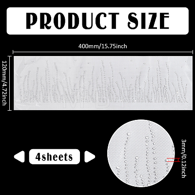 Hotfix Rhinestone FIND-WH0199-424-1