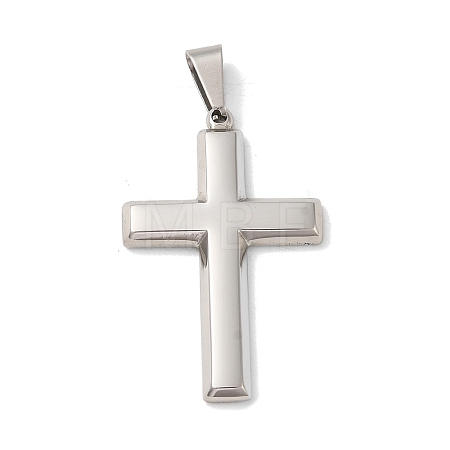 Non-Tarnish 304 Stainless Steel Pendants STAS-C105-02P-1