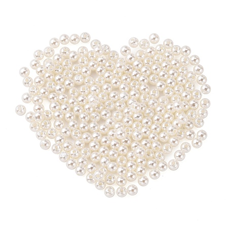 Imitation Pearl Acrylic Beads PL611-1-1