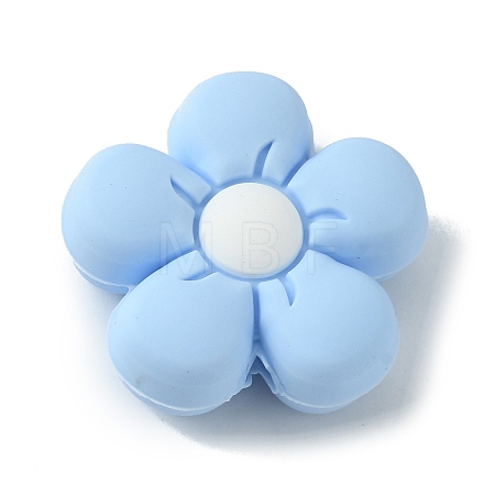 Silicone Beads SIL-WH0001-49J-1