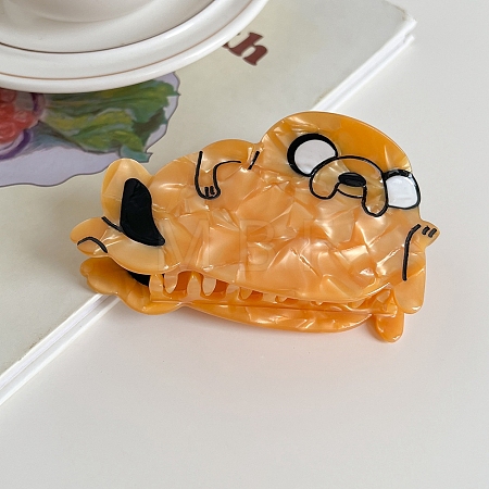 Cellulose Acetate Claw Hair Clips PW-WG45161-01-1