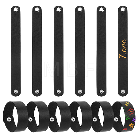 PU Imitation Leather Cord Bracelets BJEW-WH0022-83-1-1