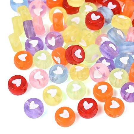 Transparent Acrylic Beads AC-N167-06-1