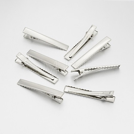 Iron Alligator Hair Clip Findings IFIN-A171-08D-02-1
