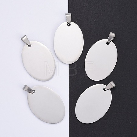 Tarnish Resistant 304 Stainless Steel Pendants STAS-I140-18S-1