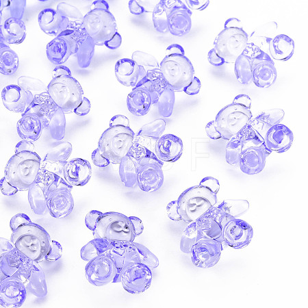 Transparent Acrylic Beads MACR-S373-71-B06-1