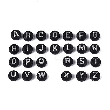 Opaque Acrylic Beads SACR-Q001-04A-M-1